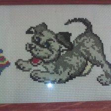 Работа «Собачка»