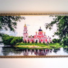 Работа «Воскресенский Собор Старая Русса, вышивка»