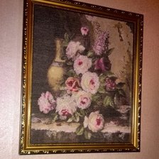 Работа «Мраморные розы»