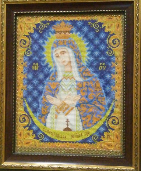 Работа «Богородица Остробрамская»