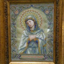 Работа «Образ Богородицы Умиление»