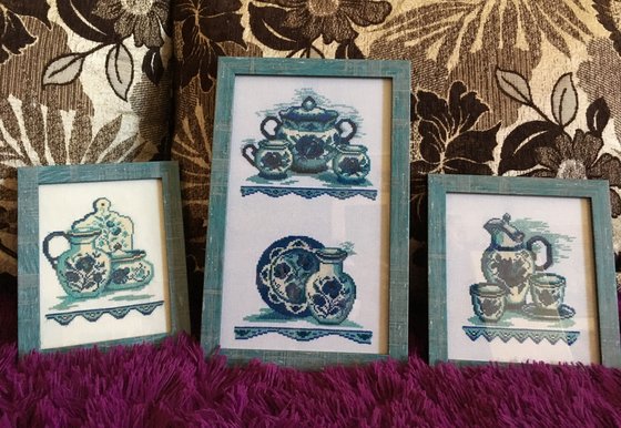 Работа «Гжель.»