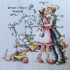 Работа «первый поцелуй»