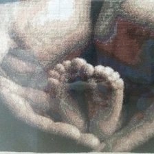 Работа «Ножки младенца»