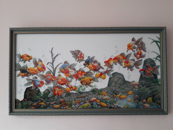 Работа «Colorful fish»