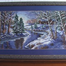 Работа «Зима»