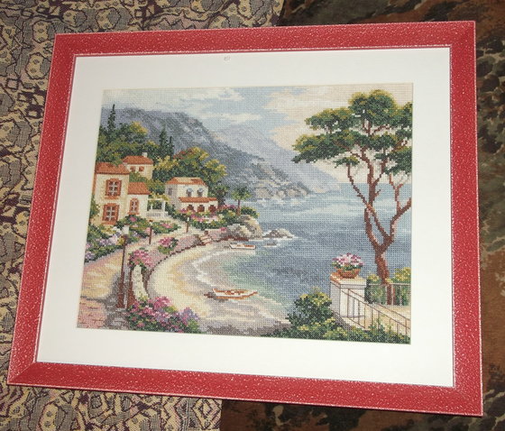 Работа «Южный берег - в рамке. )))»