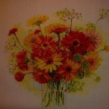 Работа «Герберы»