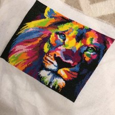 Работа «Радужный лев»