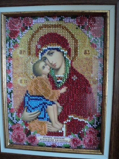Работа «икона донская пресвятая богородица»