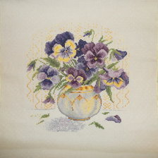 Работа «"Анютины глазки".»