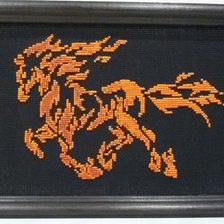 Работа «Конь-огонь»