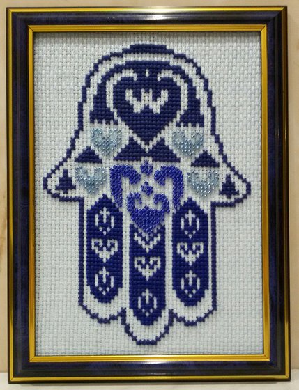 Работа «Рука Фатимы (Хамса)»