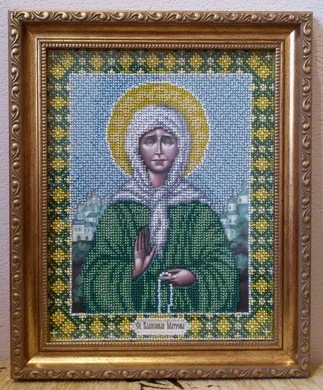 Работа «Икона "Святая блаженная Матрона Московская"»
