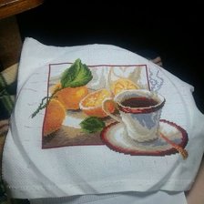 Работа «Чай с лимонами»