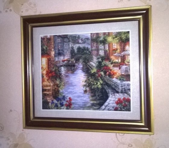 Работа «Вечер в Венеции»