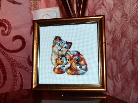 Работа «Статуэтки. Кошка.»