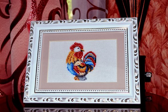 Работа «Статуэтки. Петух.»