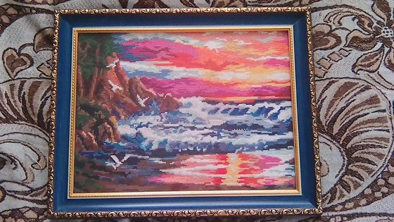 Работа «Море в оформлении»