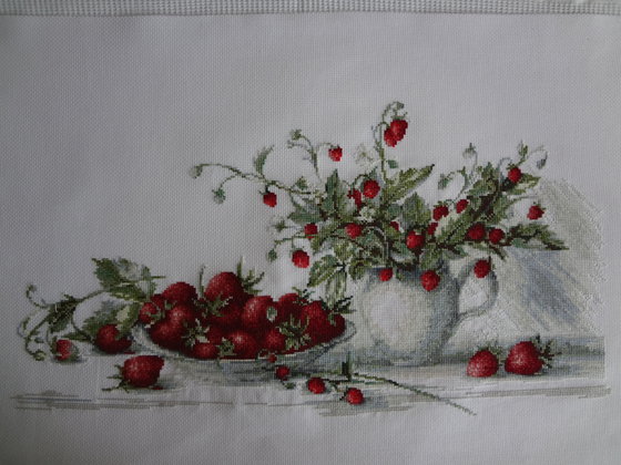 Работа «Клубника и земляника.»