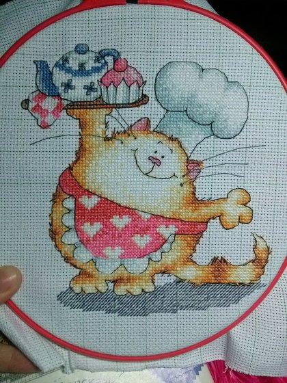 Работа «Кот повар от Маргарет Шеррис»