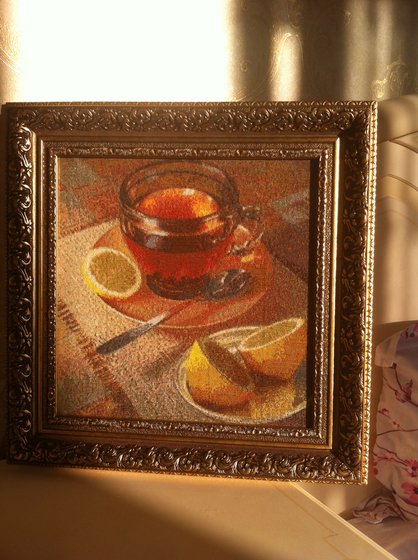 Работа «чай с лимоном»