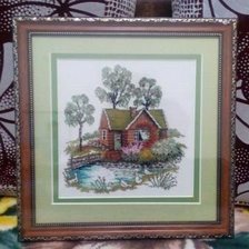 Работа «домик в деревне»