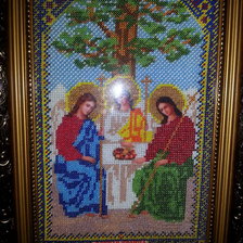 Работа «Святая троица.»