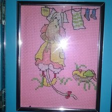 Работа «мышка-постирушка»