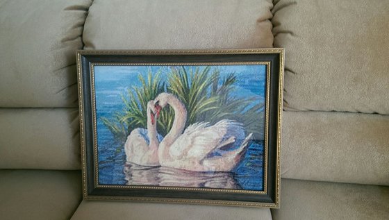 Работа «Лебединая пара»