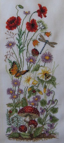 Работа «полевые цветы»