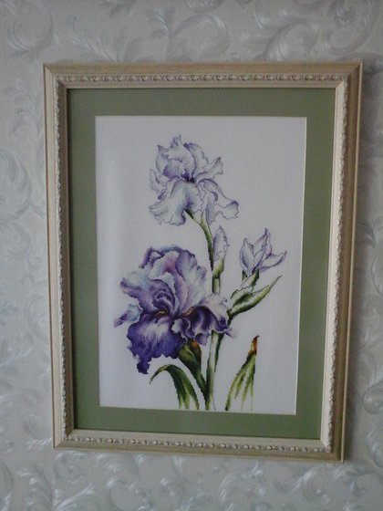 Работа «Ирисы»