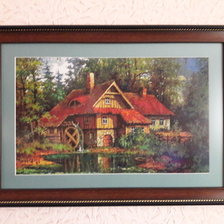 Работа «Мельница в лесу»