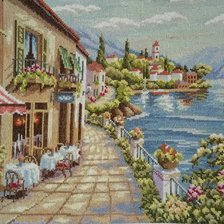 Работа «Итальянский городок.»