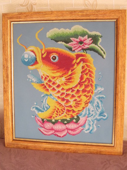 Работа «карп удачи»