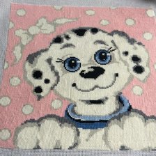 Работа «Год собаки ( будущая подушка)»