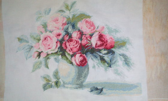 Работа «"Чайные розы"»