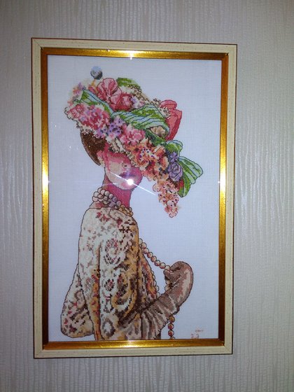 Работа «дамма в шляпе»