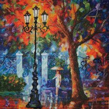 Работа «Аура дождя»