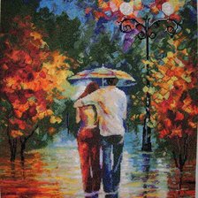 Работа «Романтическая прогулка»