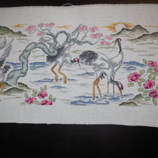 Работа «Танец журавлей»