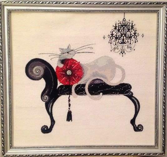 Работа «гламурная кошешечка»