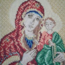 Работа «Икона Казанская»