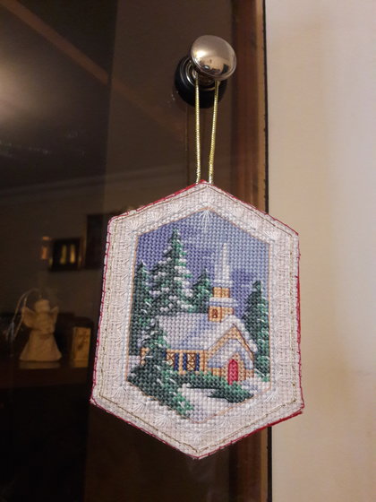 Работа «Christmas Keepsake Ornaments  Dimensions»