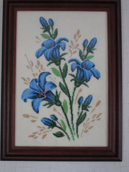 Работа «нежные колокольчики»