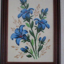 Работа «нежные колокольчики»