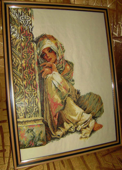 Работа «Арабская девушка»