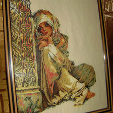 Работа «Арабская девушка»