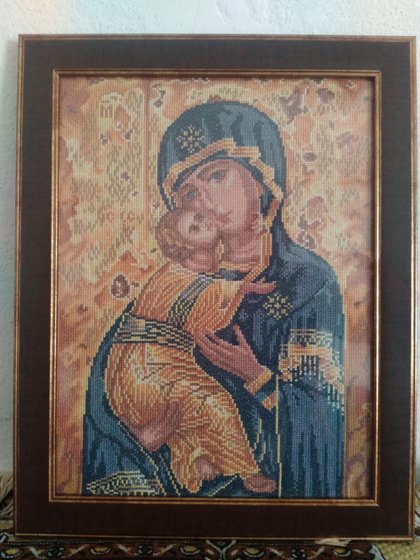 Работа «владимирская икона»