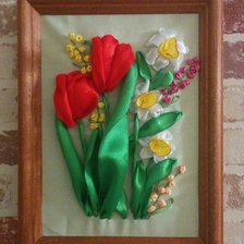 Работа «Весенняя композиция»